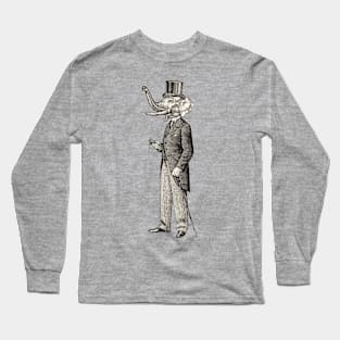 Dapper Elephant Long Sleeve T-Shirt